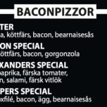 Pizzeria Viking Meny