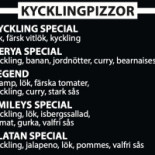 Pizzeria Viking Meny
