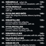 Pizzeria Viking Meny