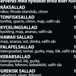 Pizzeria Viking Meny