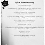 Bistro Grodlår Timjan Meny