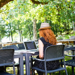 Graddhyllan Lantcafe Utomhus