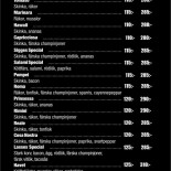 Skurups Pizzeria Meny