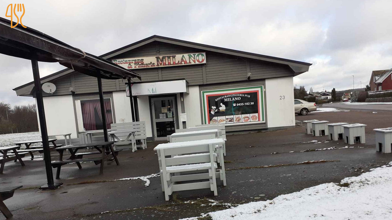 Pizzeria Milano, Klippan Utomhus