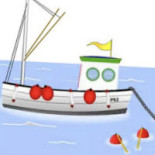 Kåseberga Bykrog Logotyp