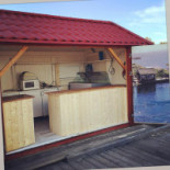 Café Resarö Brygga Utomhus