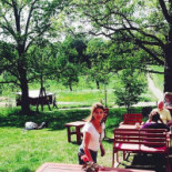 Café Parkvillan Utomhus