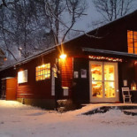 Roddarhuset Art Gallery Cafe Utomhus