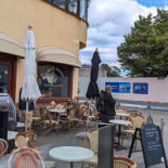 Glass På Hörnet Utomhus