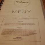 Vedugnen Meny