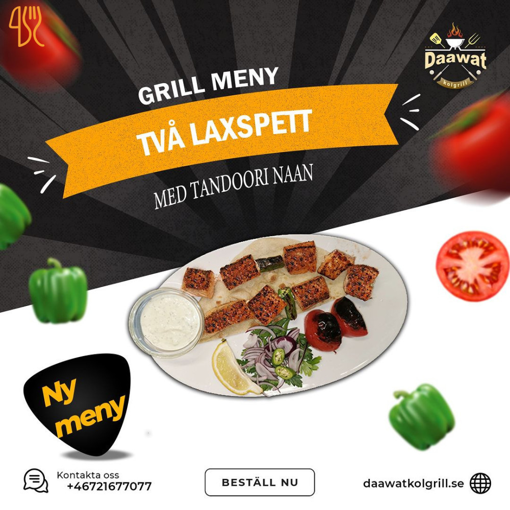 Daawat Kolgrill Meny