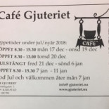 Gjuteriet Meny