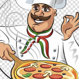 Anas Pizzeria Karlstad Logotyp