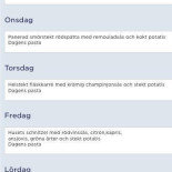 Golf Restaurang Bryngfjorden Karlstad Meny