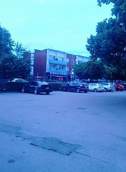 Ljungbyheds Konditori Utomhus