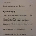 Dagny's Café Och Diner Meny