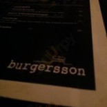 Burgersson Friggagatan Meny