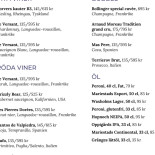 Bryggan På Tenö Meny