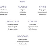 Bryggan På Tenö Meny