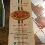 Gröne Riddaren Pizzeria Östermalm Meny