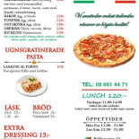 Gröne Riddaren Pizzeria Östermalm Meny