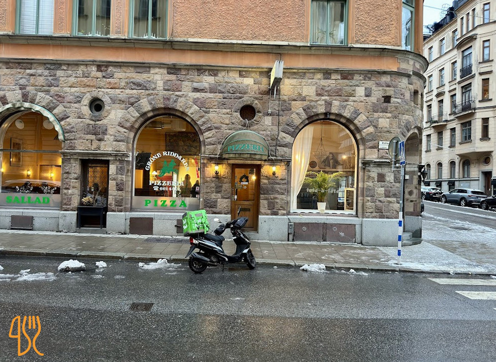 Gröne Riddaren Pizzeria Östermalm Utomhus