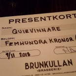 Brunkullan Brasserie Meny