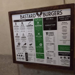 Bastard Burgers Meny