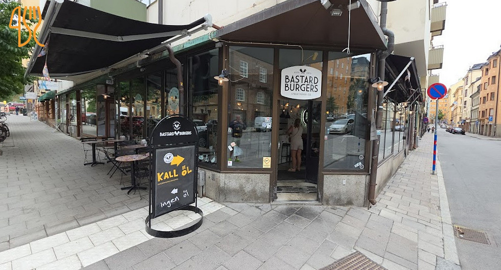 Bastard Burgers Stockholm Utomhus