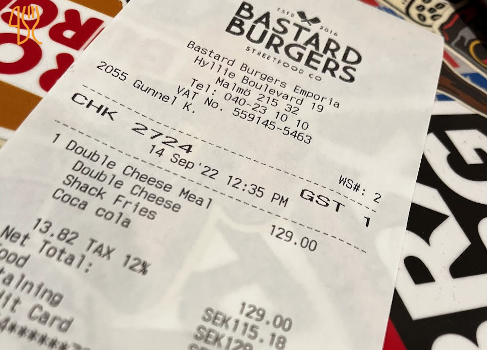 Bastard Burgers Meny