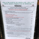 Restaurang Sazna Kb Meny