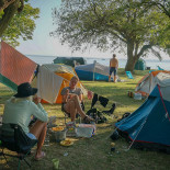 Camp Ven, Vens Camping Stugby Utomhus