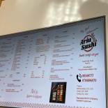Ariu Sushi Meny