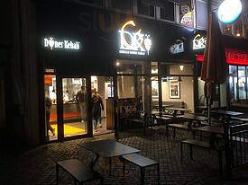 German Döner Kebab Utomhus