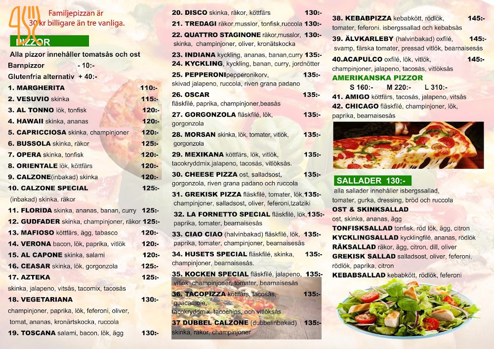 La Fornetto Meny