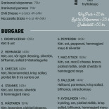 Lilla Bra Hak Burgers Meny