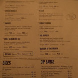 Tugg Burgers Göteborg Meny