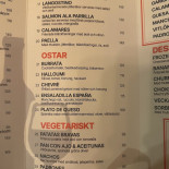 Sangria Tapas Meny