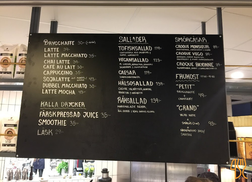 Le Bistro Meny