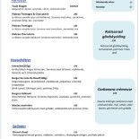 Le Bistro Meny