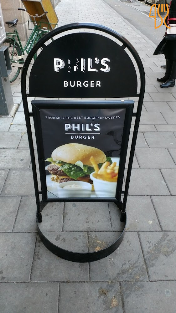 Phil's Burger Meny
