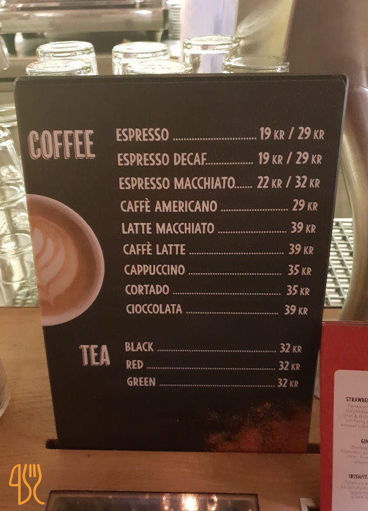 Vapiano Kungsport Meny