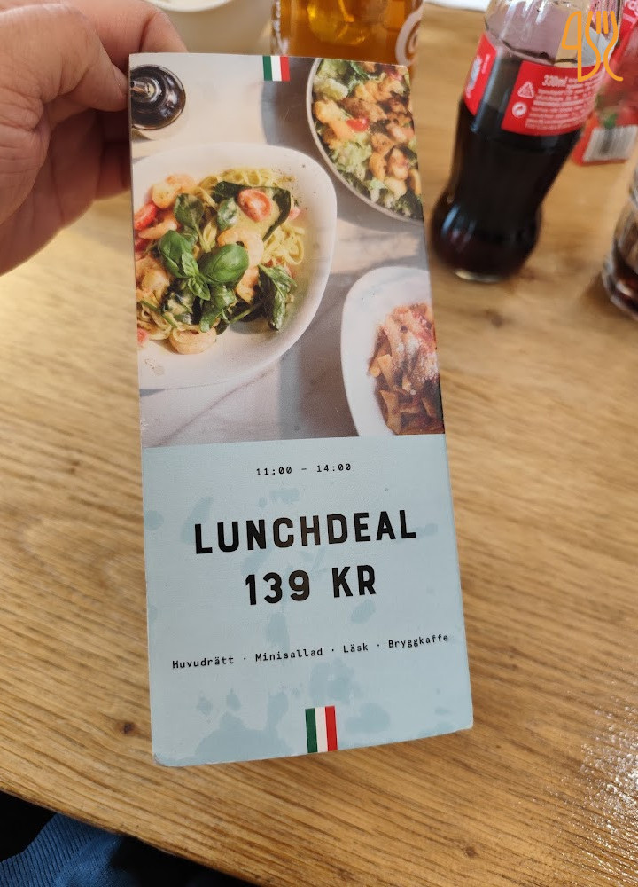 Vapiano Kungsport Meny
