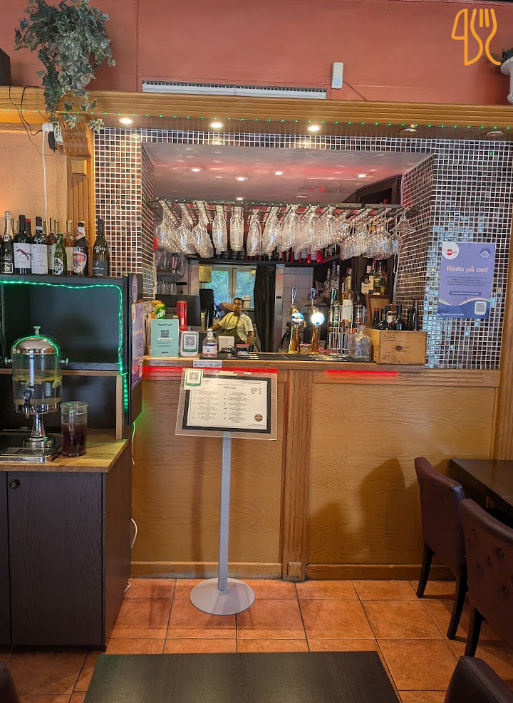 Saffran Indiska Resturant Inomhus