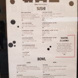 Raw Sushi Bowl Meny