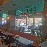 Phil's Burger Inomhus