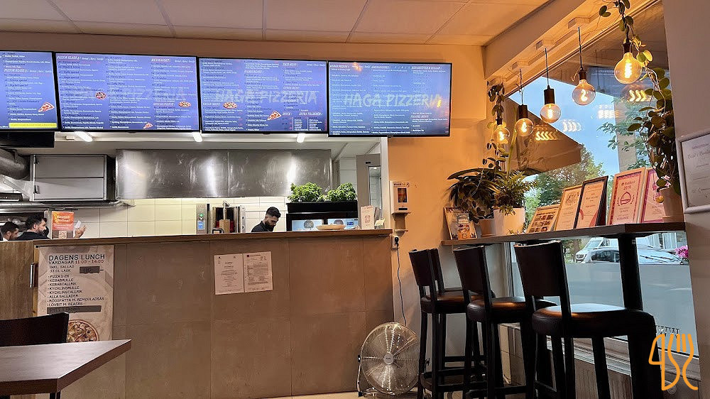 Haga Pizzeria Inomhus