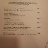 Den Gyllene Räven Meny