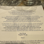 Restaurang Amano Meny