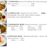 Yuri Sushi And Wok Meny